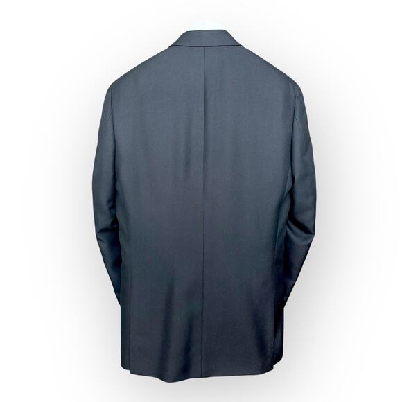 Alfani Slim Fit Blazer Jacket, Dress Shirt and Tie, Size 42L, Black - Picture 3 of 12